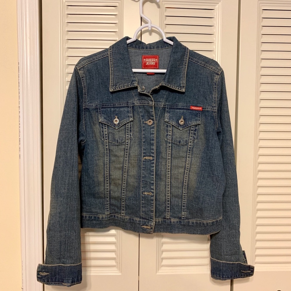 Ladies Guess Jeans Denim Jacket XL